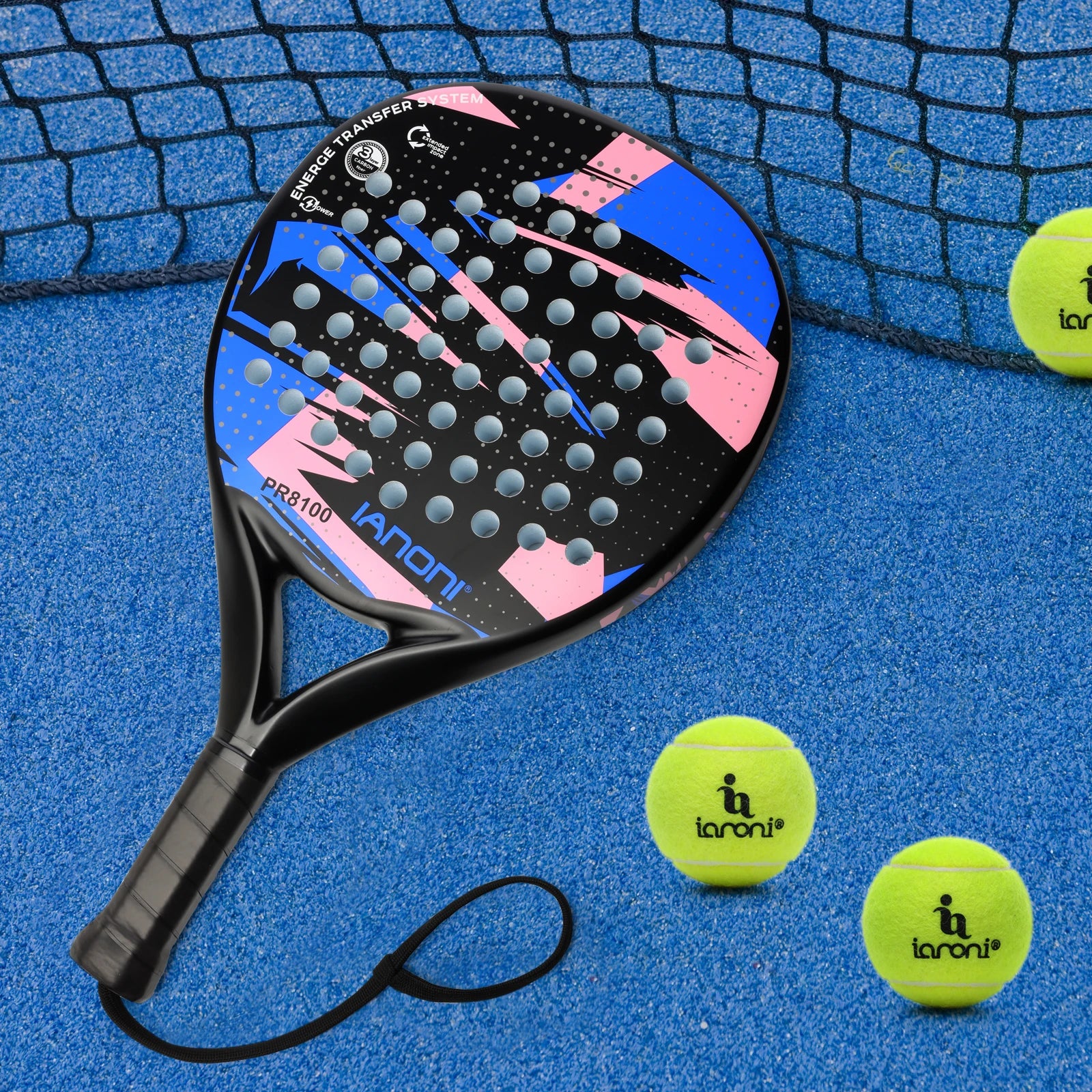 Carbon Fiber Padel Racket — EVA Core